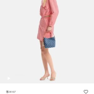 루이비통 올인 bb 데님 버킷백