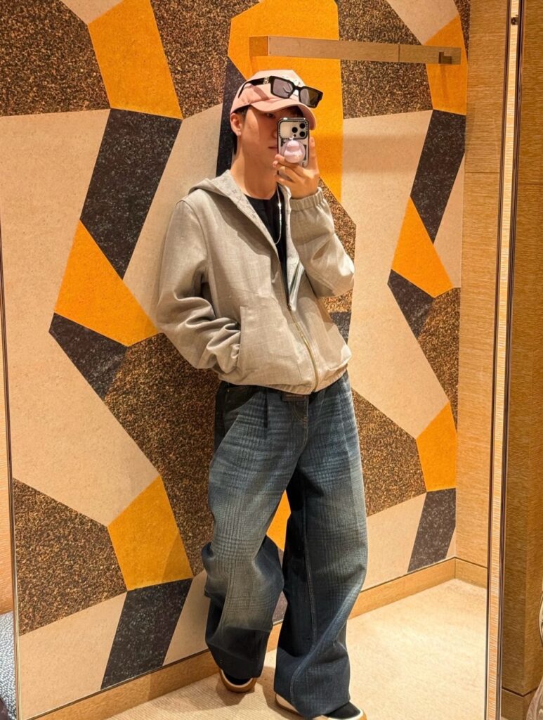 루이비통 루즈핏 데님
