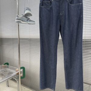 로로피아나 린넨 혼방 루즈핏 데님