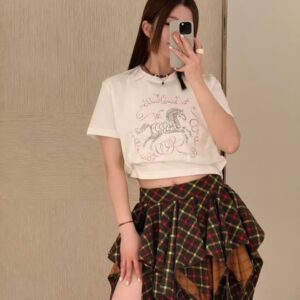 루이비통 여성 프린트 티셔츠