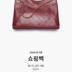 샤넬 26SS 카바스 백