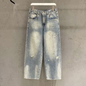 지방시 루즈핏 데미지 데님