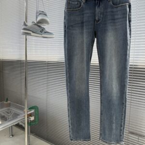 프라다 빈티지 라벨 워싱 데님