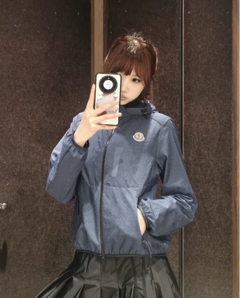 몽클레어 여성 윈드 후드 자켓