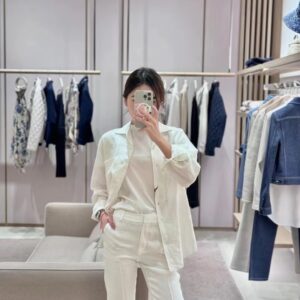 로로피아나 여성 린넨 셔츠