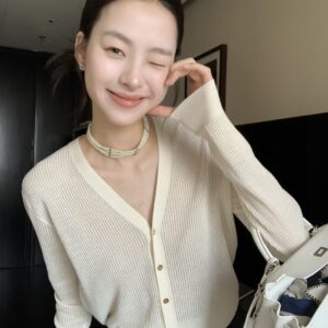 로로피아나 울실크 가디건