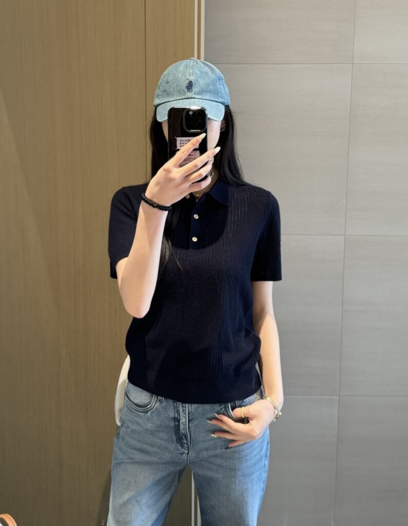 로로피아나 울실크 폴로 셔츠