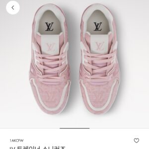 루이비통 트레이너 스니커즈