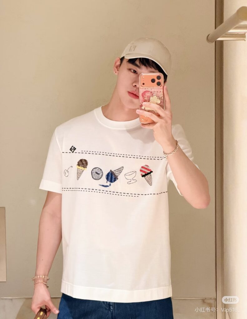 펜디 디저트 반팔 티셔츠