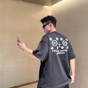 크롬하츠 빈티지 워싱 티셔츠
