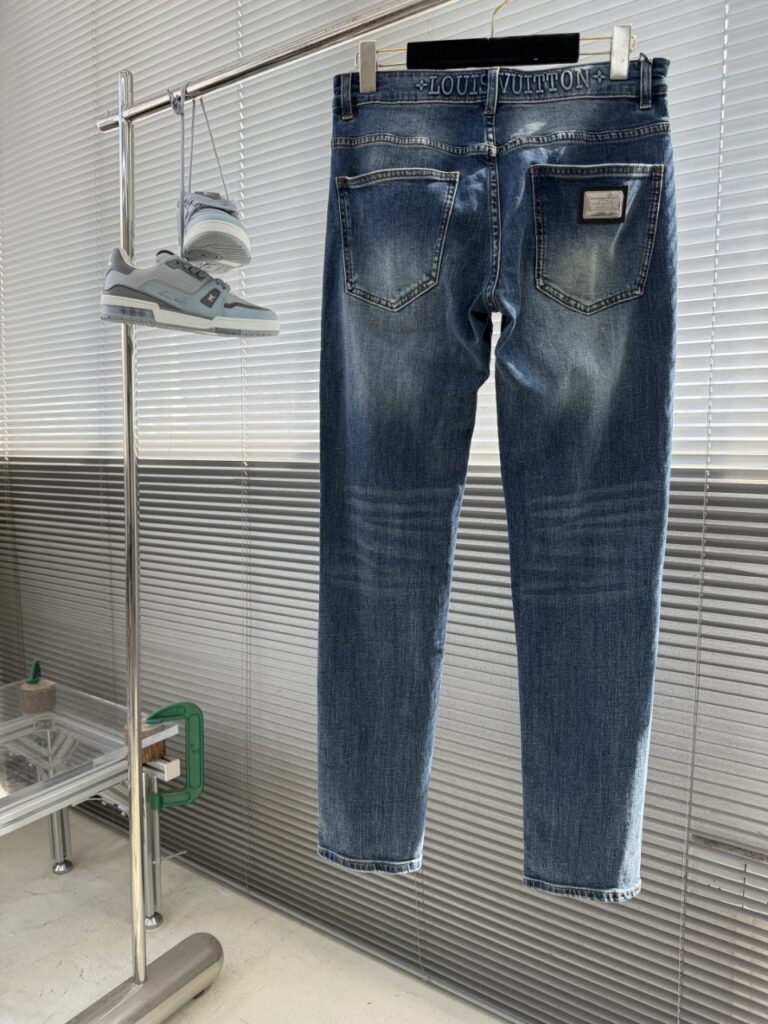 루이비통 백 로고 데님
