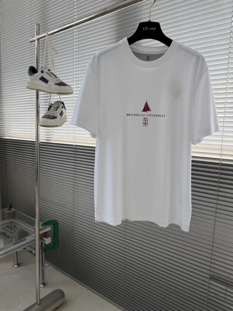브루넬로쿠치넬리 로고 티셔츠