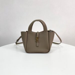 생로랑 그레인 가죽 소재 LE 5 À 7 BABY BEA 백