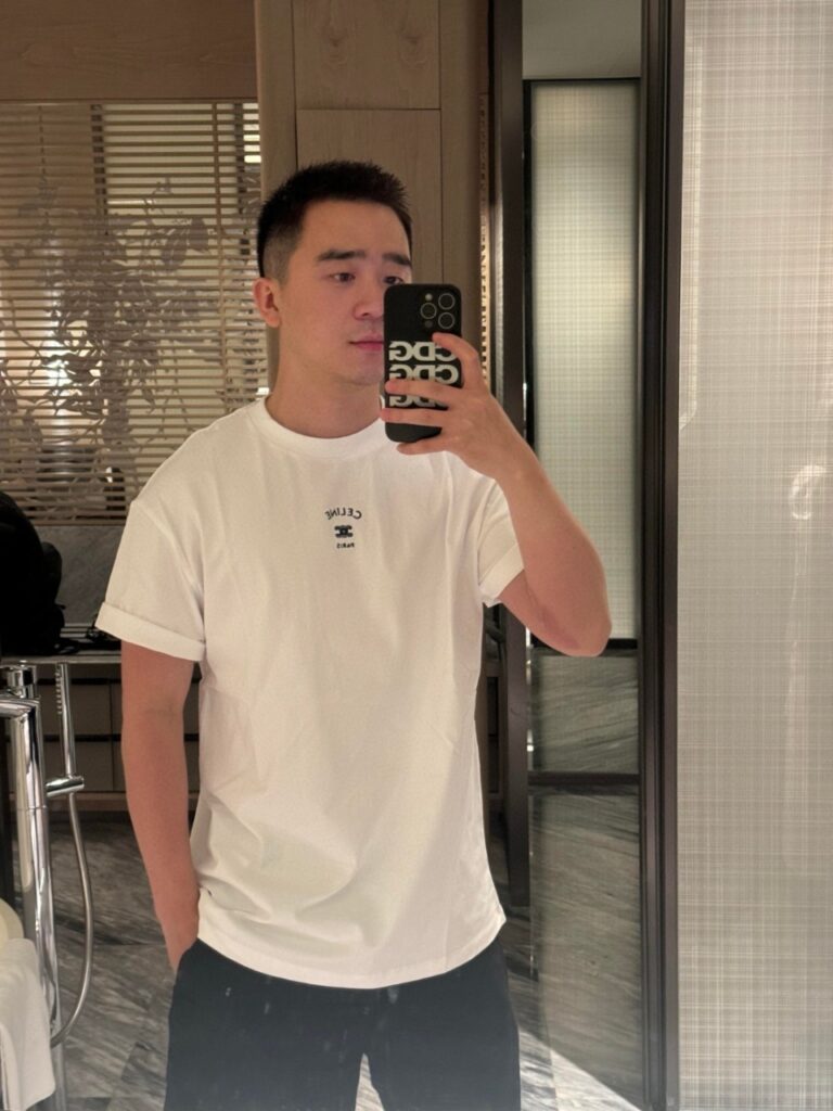 셀린느루즈핏 기본 티셔츠
