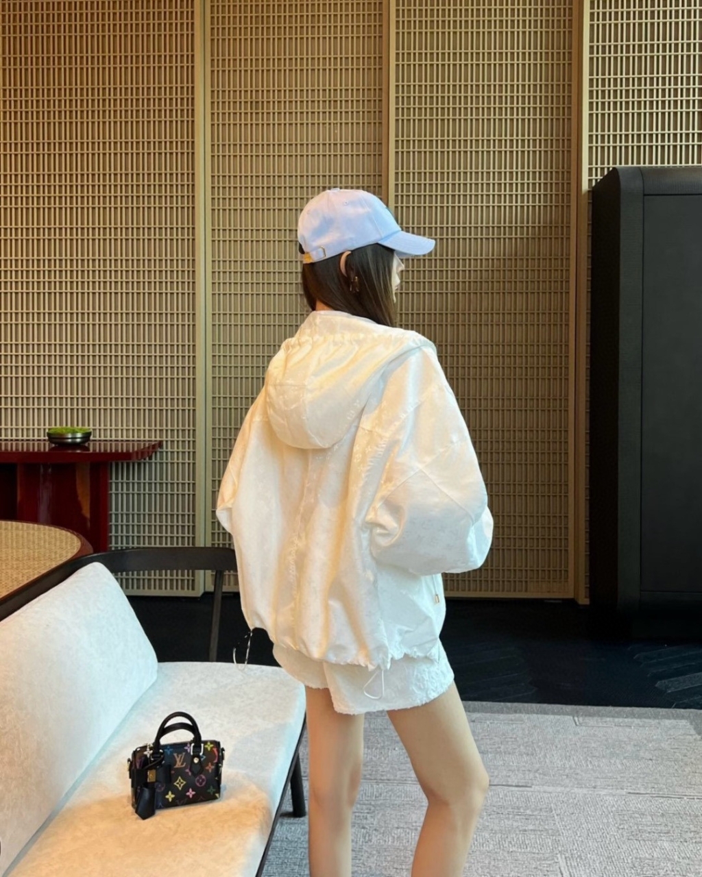 루이비통 모노그램 액센트 후디드 자켓 - 이미지 9