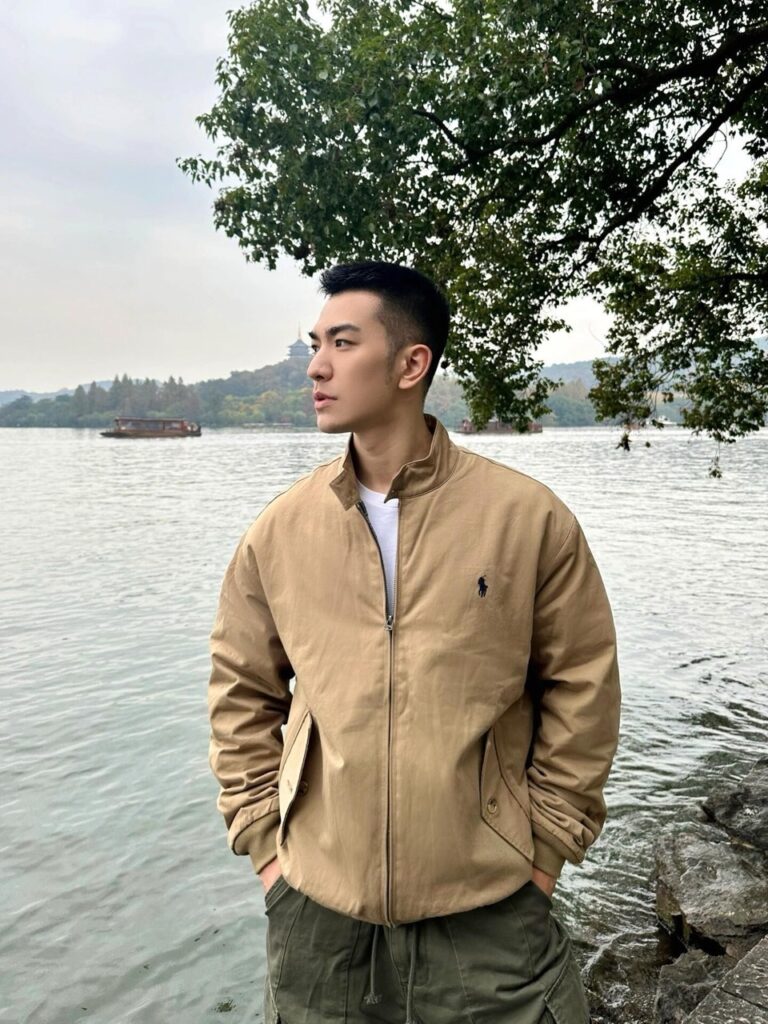 폴로랄프로렌 코튼 블루종 자켓